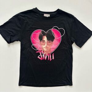 KPop Demon Hunters Jinu Heartthrob T-shirt Size XXS Women (XL Girls)